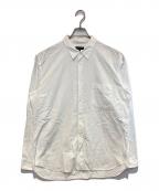 COMME des GARCONS HOMME PLUSコムデギャルソンオムプリュス）の古着「コットンシャツ」｜ホワイト