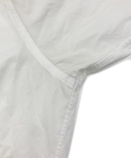 COMME des GARCONS HOMME PLUS（コムデギャルソンオムプリュス）COMME des GARCONS HOMME PLUS (コムデギャルソンオムプリュス) コットンシャツ ホワイト サイズ:XLの古着・服飾アイテム