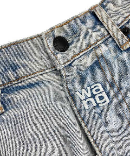 ALEXANDER WANG（アレキサンダー・ワン）ALEXANDER WANG (アレキサンダー・ワン) ハイブリット切替デニムパンツ インディゴ×ブラック サイズ:27の古着・服飾アイテム
