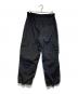 ALEXANDER WANG (アレキサンダー・ワン) ハイブリット切替デニムパンツ インディゴ×ブラック サイズ:27：18000円