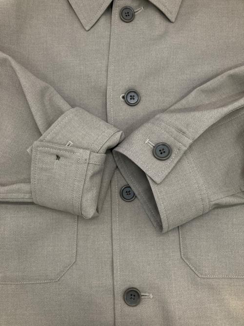 JOURNAL STANDARD relume（ジャーナルスタンダード レリューム）JOURNAL STANDARD relume (ジャーナルスタンダード レリューム) リラクシー CPOシャツジャケット ベージュ サイズ:Mの古着・服飾アイテム