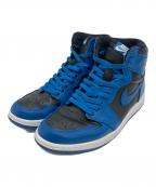 NIKEナイキ）の古着「AIR JORDAN 1 RETRO HIGH OG」｜ブルー×ブラック