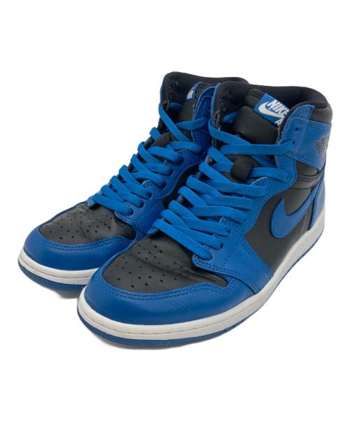 NIKE（ナイキ）NIKE (ナイキ) AIR JORDAN 1 RETRO HIGH OG ブルー×ブラック サイズ:US8の古着・服飾アイテム