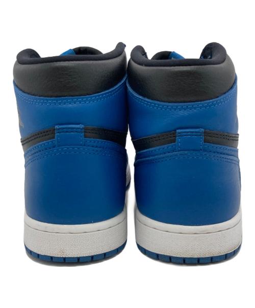 NIKE（ナイキ）NIKE (ナイキ) AIR JORDAN 1 RETRO HIGH OG ブルー×ブラック サイズ:US8の古着・服飾アイテム