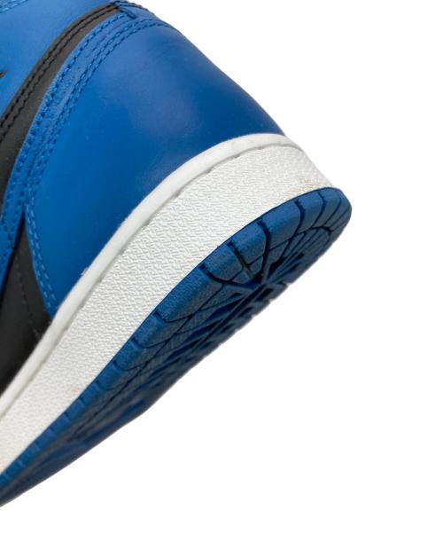 NIKE（ナイキ）NIKE (ナイキ) AIR JORDAN 1 RETRO HIGH OG ブルー×ブラック サイズ:US8の古着・服飾アイテム