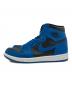 NIKE (ナイキ) AIR JORDAN 1 RETRO HIGH OG ブルー×ブラック サイズ:US8：9000円