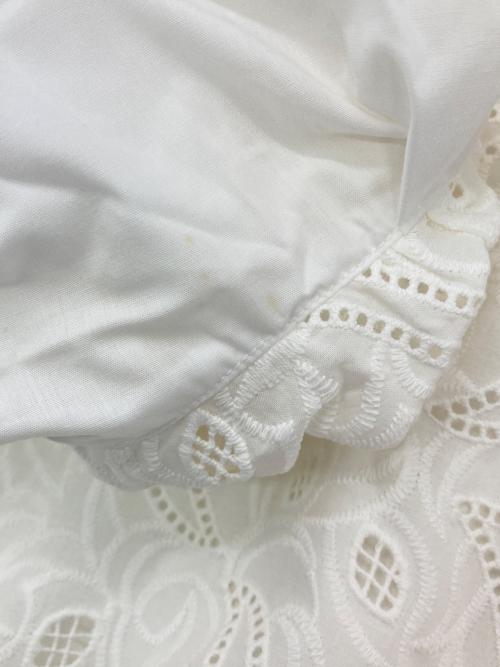CELFORD（セルフォード）CELFORD (セルフォード) 襟付きAラインワンピース アイボリー サイズ:38の古着・服飾アイテム