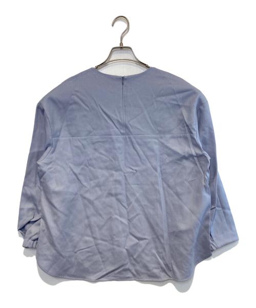 theory luxe（セオリーリュクス）theory luxe (セオリーリュクス) 長袖ブラウス ブルー サイズ:38 未使用品の古着・服飾アイテム