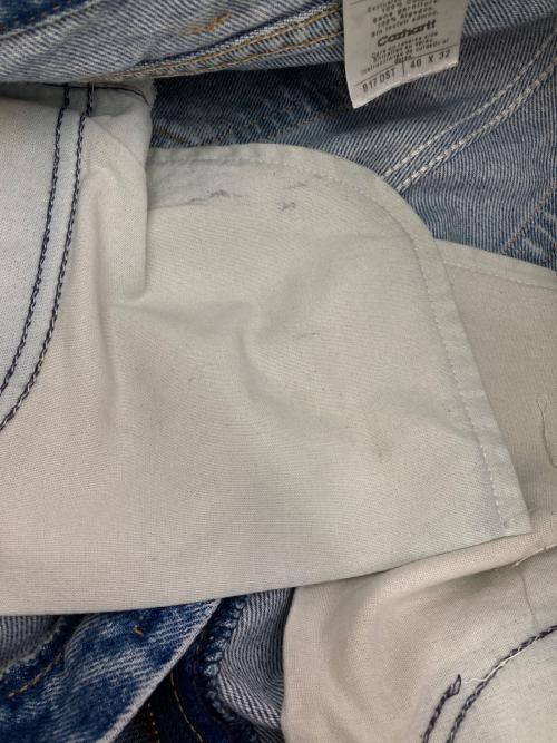 CarHartt（カーハート）CarHartt (カーハート) RELAXED-FIT TAPERED-LEG DENIM PANTS インディゴ サイズ:40の古着・服飾アイテム