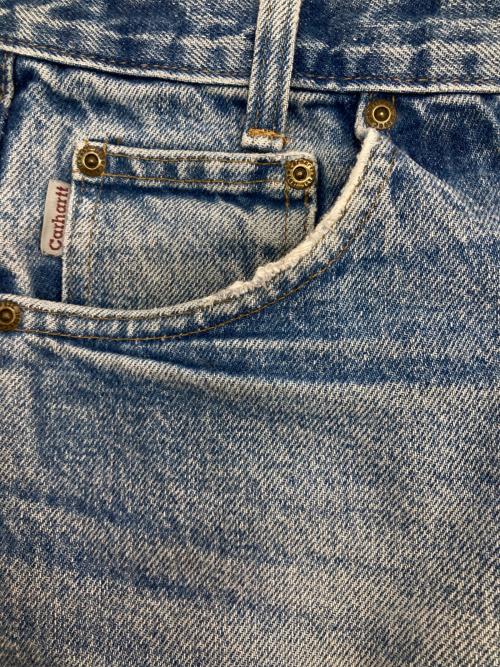 CarHartt（カーハート）CarHartt (カーハート) RELAXED-FIT TAPERED-LEG DENIM PANTS インディゴ サイズ:40の古着・服飾アイテム