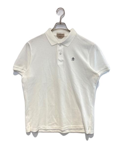 MUNSING WEAR（マンシングウェア）MUNSING WEAR (マンシングウェア) 10 YEARS POLO SHIRTS ホワイト サイズ:LLの古着・服飾アイテム