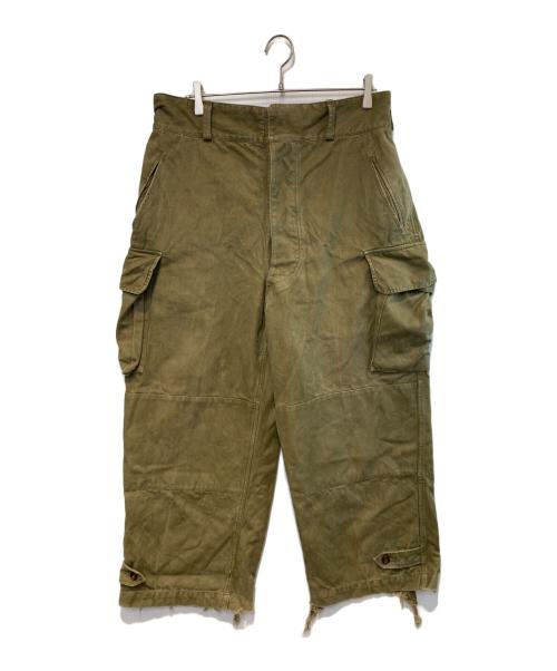French Army（フランス軍）French Army (フランス軍) ［古着］M-47カーゴパンツ オリーブ サイズ:不明の古着・服飾アイテム