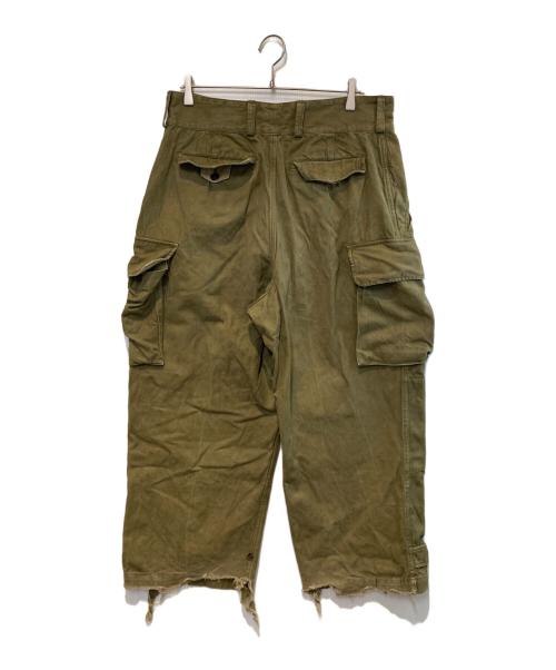 French Army（フランス軍）French Army (フランス軍) ［古着］M-47カーゴパンツ オリーブ サイズ:不明の古着・服飾アイテム