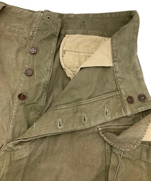 French Army（フランス軍）French Army (フランス軍) ［古着］M-47カーゴパンツ オリーブ サイズ:不明の古着・服飾アイテム