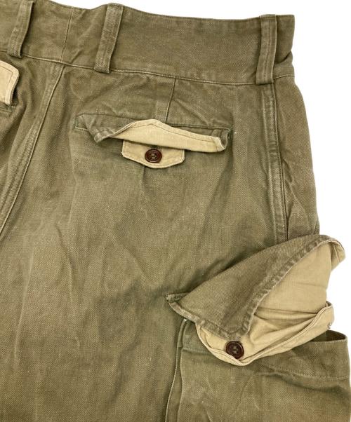French Army（フランス軍）French Army (フランス軍) ［古着］M-47カーゴパンツ オリーブ サイズ:不明の古着・服飾アイテム