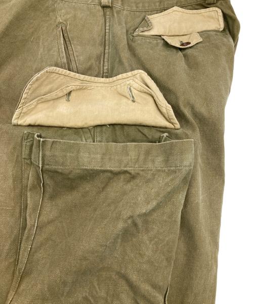 French Army（フランス軍）French Army (フランス軍) ［古着］M-47カーゴパンツ オリーブ サイズ:不明の古着・服飾アイテム