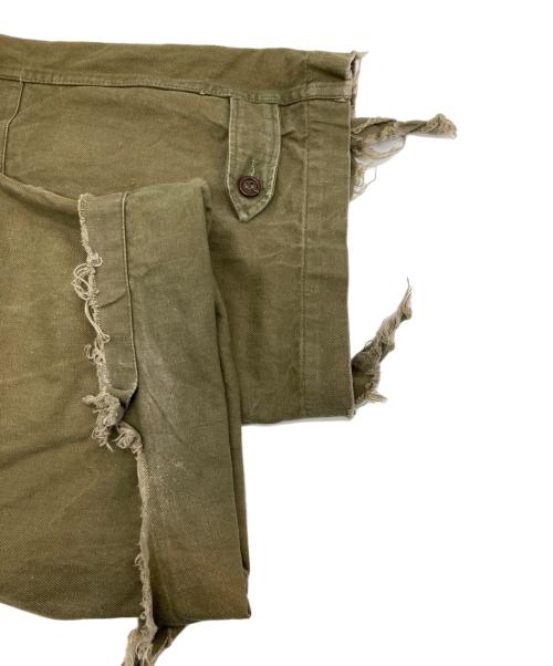 French Army（フランス軍）French Army (フランス軍) ［古着］M-47カーゴパンツ オリーブ サイズ:不明の古着・服飾アイテム