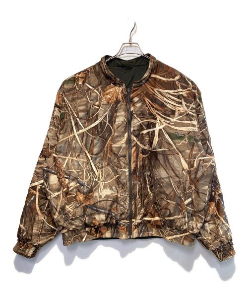 Cabelas（カベラス）Cabelas (カベラス) ［古着］リバーシブルボンバージャケット ブラウン×カーキ サイズ:XLの古着・服飾アイテム