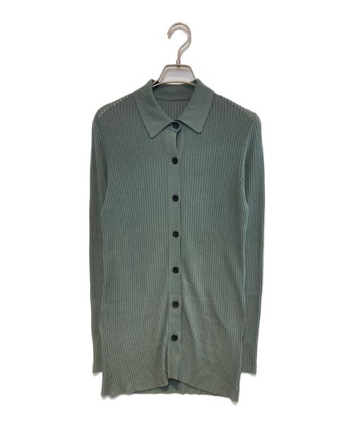 RIM.ARK（リムアーク）RIM.ARK (リムアーク) Broad stitch rib knit CD グレー サイズ:36の古着・服飾アイテム
