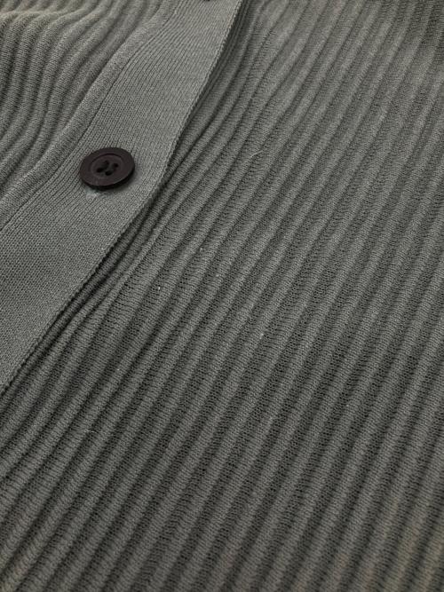 RIM.ARK（リムアーク）RIM.ARK (リムアーク) Broad stitch rib knit CD グレー サイズ:36の古着・服飾アイテム