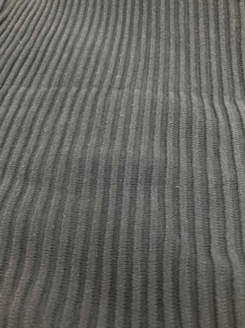 RIM.ARK（リムアーク）RIM.ARK (リムアーク) Broad stitch rib knit CD グレー サイズ:36の古着・服飾アイテム