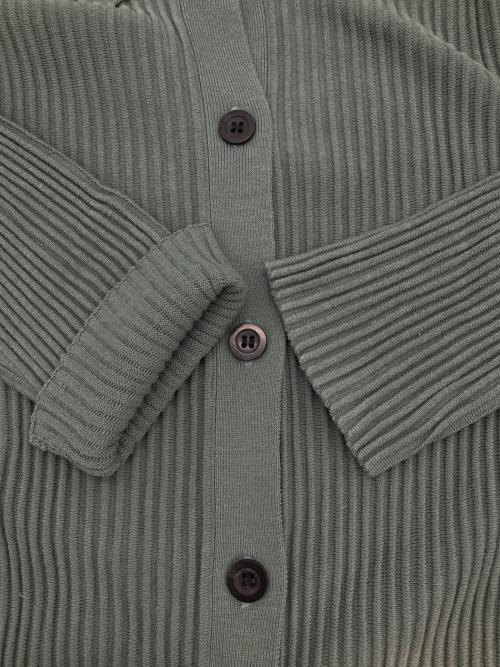 RIM.ARK（リムアーク）RIM.ARK (リムアーク) Broad stitch rib knit CD グレー サイズ:36の古着・服飾アイテム