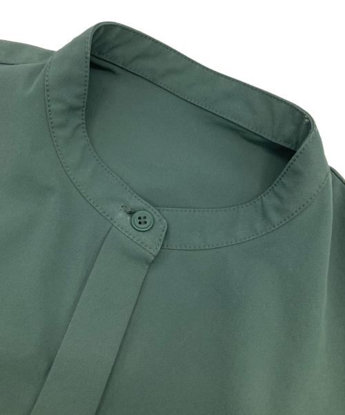RIM.ARK（リムアーク）RIM.ARK (リムアーク) Half sleeve cocoon OP グリーン サイズ:36の古着・服飾アイテム