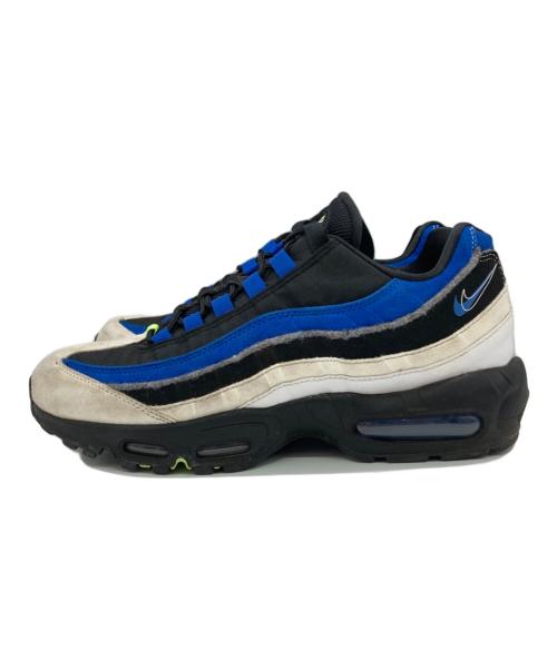 NIKE（ナイキ）NIKE (ナイキ) AIR MAX 95 SE ブラック×ブルー サイズ:US8.5の古着・服飾アイテム