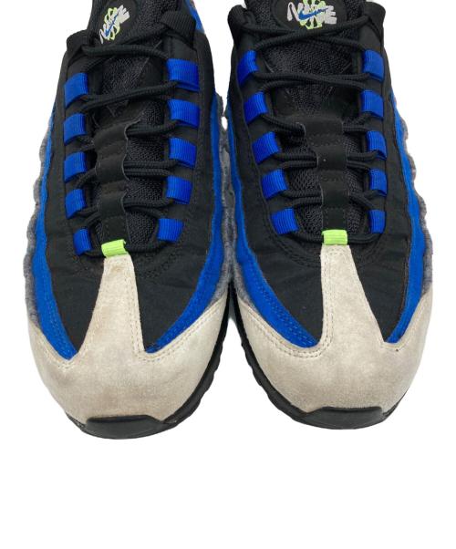 NIKE（ナイキ）NIKE (ナイキ) AIR MAX 95 SE ブラック×ブルー サイズ:US8.5の古着・服飾アイテム