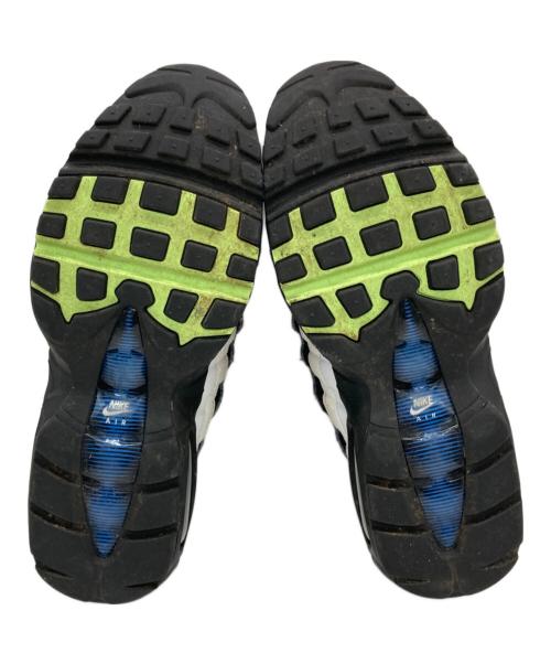NIKE（ナイキ）NIKE (ナイキ) AIR MAX 95 SE ブラック×ブルー サイズ:US8.5の古着・服飾アイテム