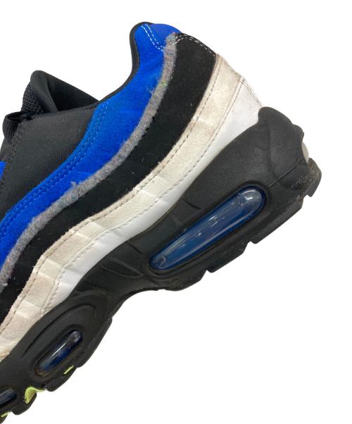 NIKE（ナイキ）NIKE (ナイキ) AIR MAX 95 SE ブラック×ブルー サイズ:US8.5の古着・服飾アイテム