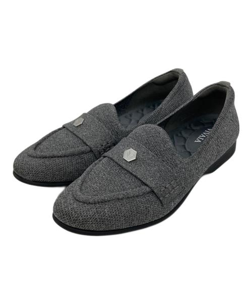 VIVAIA（ビバイア）VIVAIA (ビバイア) ローファー グレー サイズ:36の古着・服飾アイテム