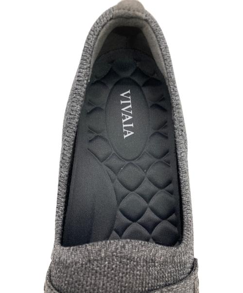 VIVAIA（ビバイア）VIVAIA (ビバイア) ローファー グレー サイズ:36の古着・服飾アイテム