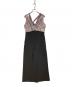 sahara (サハラ) Cross Neck Jacquard Jumpsuits ブラック サイズ:Free 未使用品：12000円