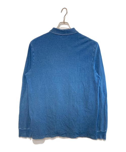 POLO RALPH LAUREN（ポロ・ラルフローレン）POLO RALPH LAUREN (ポロ・ラルフローレン) ロングスリーブポロシャツ インディゴ サイズ:Lの古着・服飾アイテム