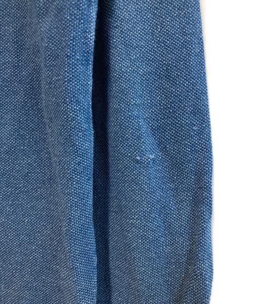 POLO RALPH LAUREN（ポロ・ラルフローレン）POLO RALPH LAUREN (ポロ・ラルフローレン) ロングスリーブポロシャツ インディゴ サイズ:Lの古着・服飾アイテム