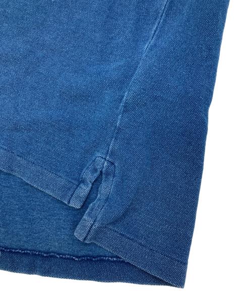 POLO RALPH LAUREN（ポロ・ラルフローレン）POLO RALPH LAUREN (ポロ・ラルフローレン) ロングスリーブポロシャツ インディゴ サイズ:Lの古着・服飾アイテム