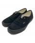 VANS（ヴァンズ）の古着「オーセンティック SUEDE」｜ブラック