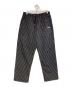 SUBCIETY（サブサエティ）の古着「Stripe training pants」｜ブラック