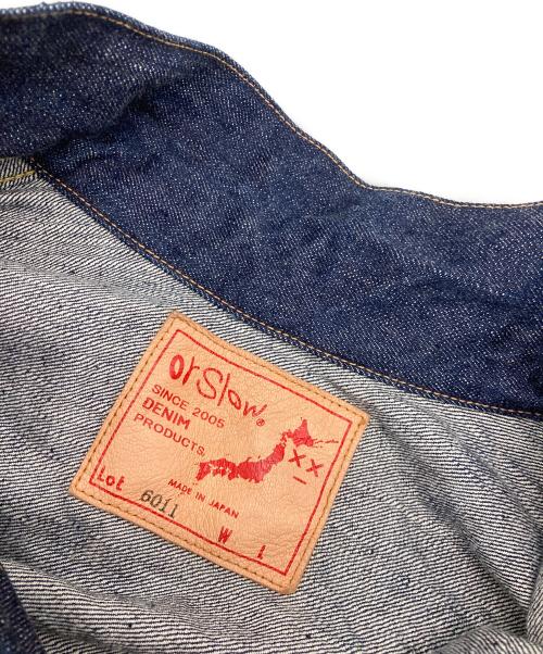 orSlow（オアスロウ）orSlow (オアスロウ) 1st type Onewash Denim Jacket インディゴ サイズ:XXLの古着・服飾アイテム