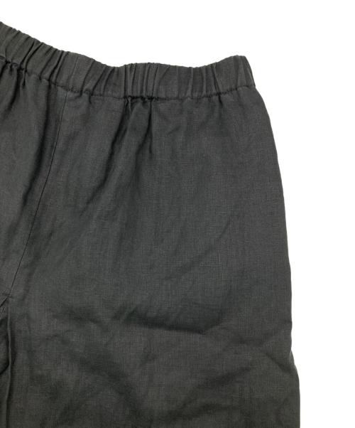 JOURNAL STANDARD（ジャーナルスタンダード）JOURNAL STANDARD (ジャーナルスタンダード) リネンタックキュロット ブラック サイズ:38 未使用品の古着・服飾アイテム