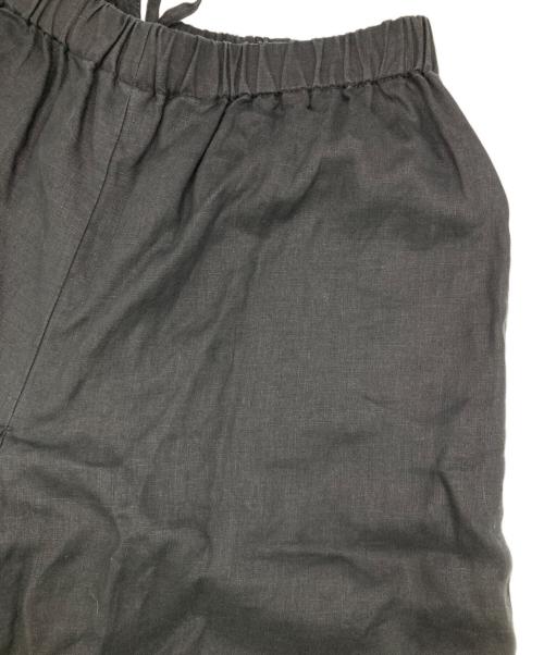 JOURNAL STANDARD（ジャーナルスタンダード）JOURNAL STANDARD (ジャーナルスタンダード) リネンタックキュロット ブラック サイズ:38 未使用品の古着・服飾アイテム