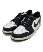 NIKEナイキ）の古着「AIR JORDAN 1 RETRO LOW OG」｜ホワイト×ブラック