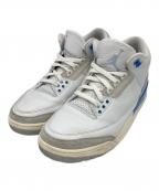 NIKEナイキ）の古着「AIR JORDAN 3 RETRO」｜ホワイト