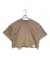 HYKE（ハイク）の古着「CROPPED SHORT-SLV TEE」｜ブラウン