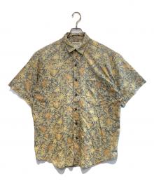 BANANA REPUBLIC（バナナリパブリック）の古着「［古着］総柄S/Sシャツ」｜ベージュ×ブルー