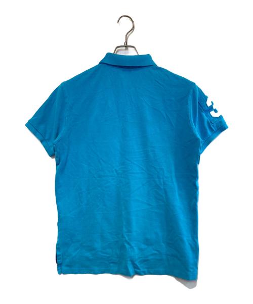 POLO RALPH LAUREN（ポロ・ラルフローレン）POLO RALPH LAUREN (ポロ・ラルフローレン) ビッグポニーポロシャツ ブルー サイズ:Mの古着・服飾アイテム