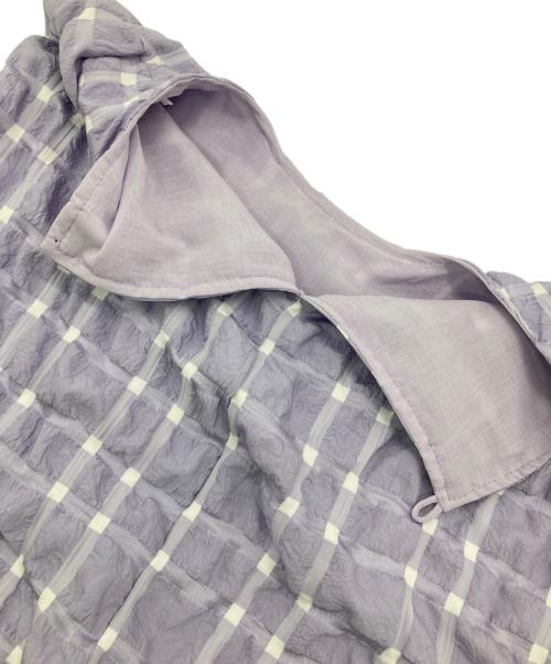 EMMEL REFINES（エメル リファインズ）EMMEL REFINES (エメル リファインズ) ノースリーブロングワンピース パープル サイズ:Freeの古着・服飾アイテム