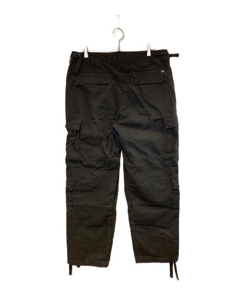 stussy（ステューシー）stussy (ステューシー) Surplus Cargo Pants ブラック サイズ:34の古着・服飾アイテム