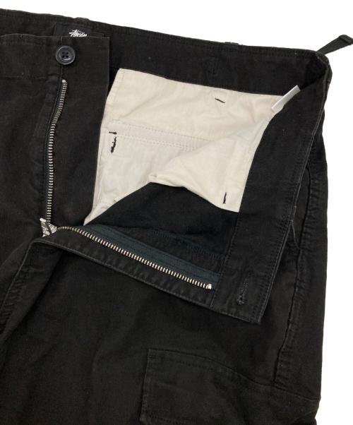 stussy（ステューシー）stussy (ステューシー) Surplus Cargo Pants ブラック サイズ:34の古着・服飾アイテム